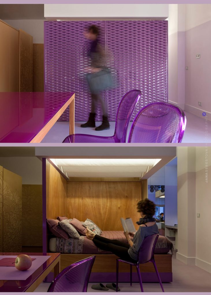 elisa enrietto working living project - bedroom